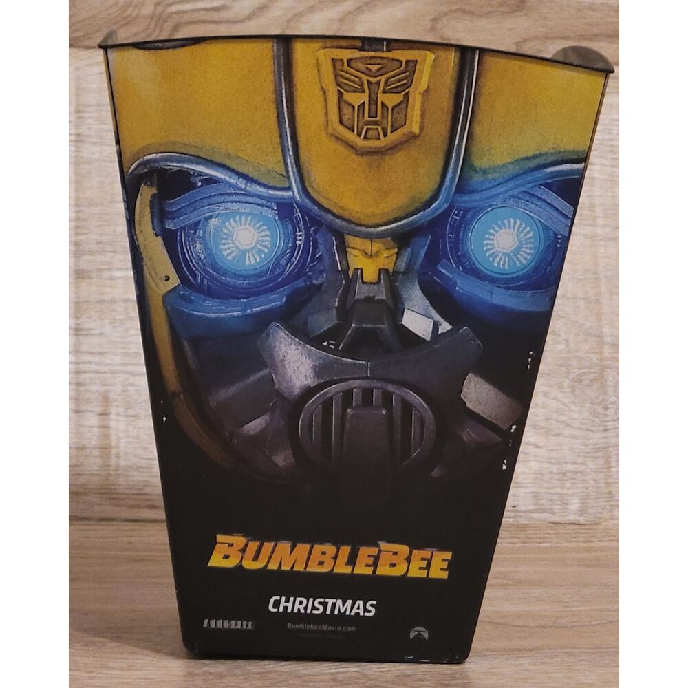 Bumblebee Movie Christmas 2018 Allspark Paramount Transformers Pop-Corn Bucket